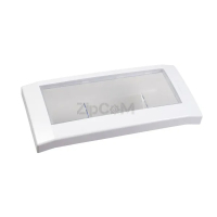 Панель 450x210mm овощного ящика (верхнего) для холодильной камеры Beko 4334550400